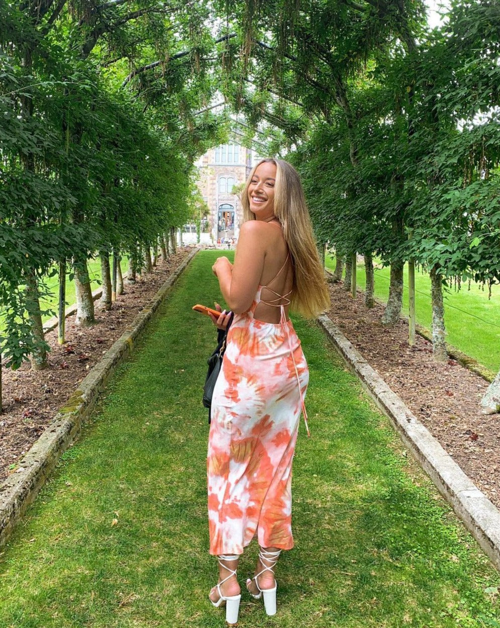 Stone midi dress deals