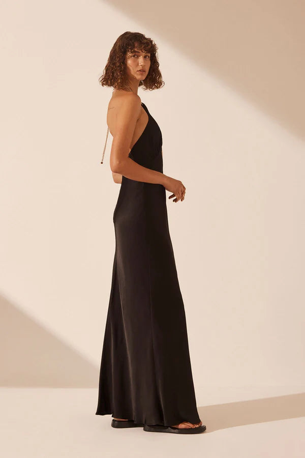 Halter maxi dress formal clearance