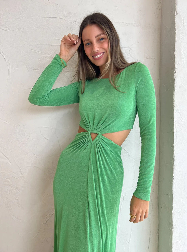 Significant Other Cali Long Sleeve Dress - Sea Green