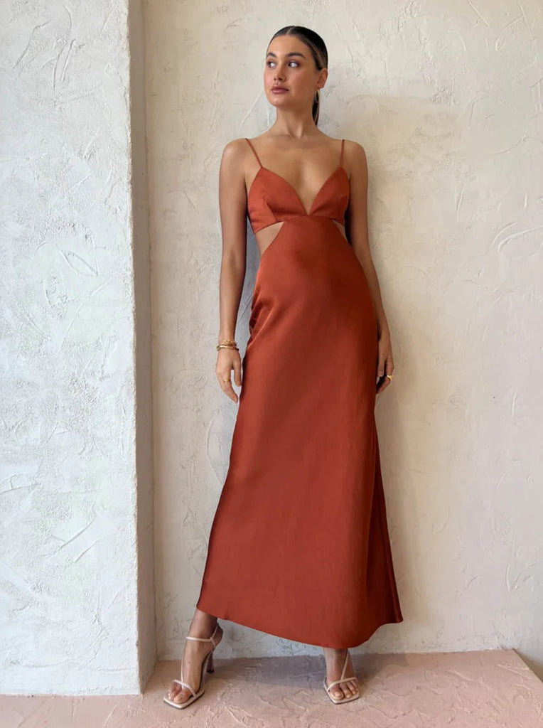 Significant Other Jacy Dress - Clay