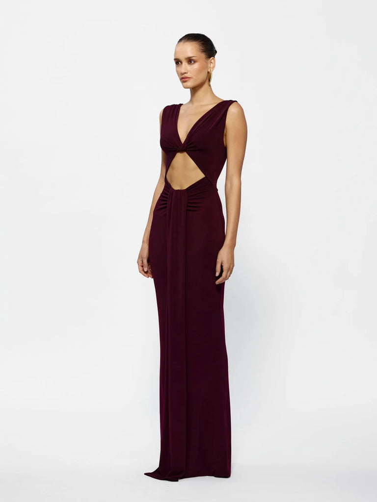 Effie Kats Faith Dress - Black Cherry