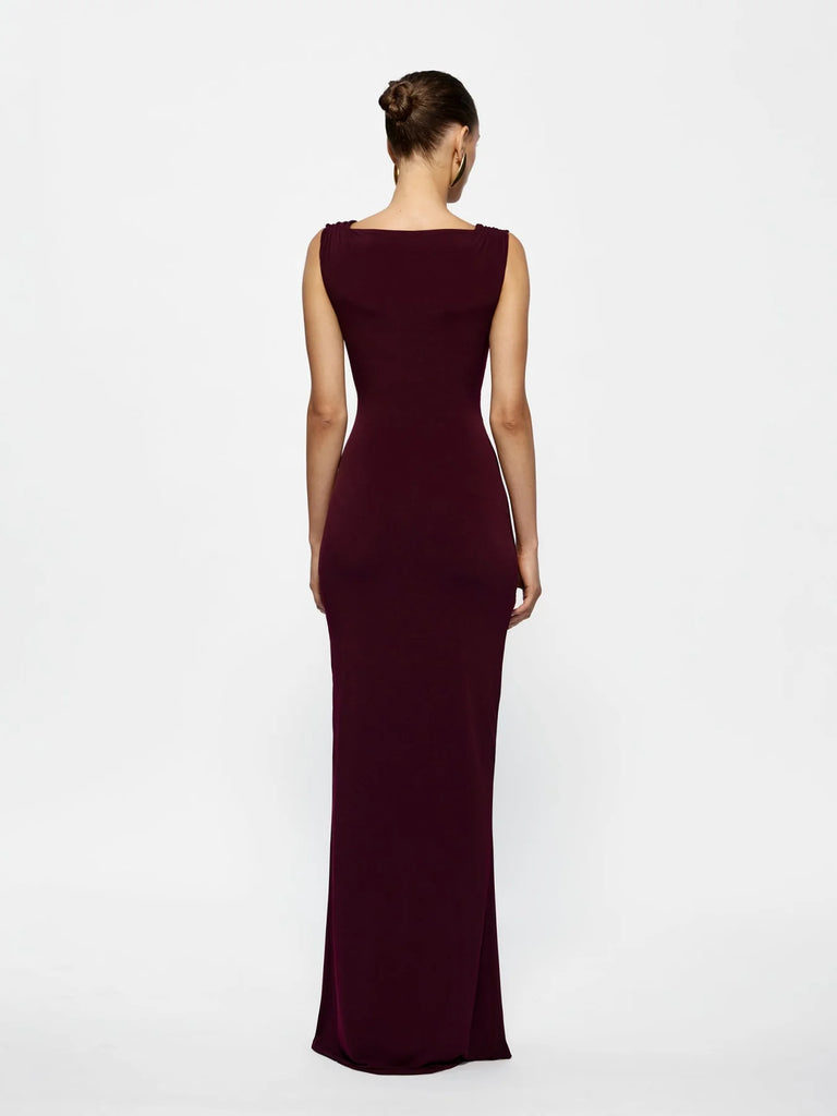 Effie Kats Faith Dress - Black Cherry
